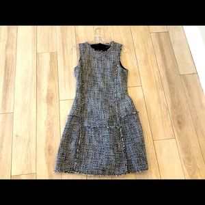 NWT adorable Aline tweed mini dress from Banana Republic size 6 tall